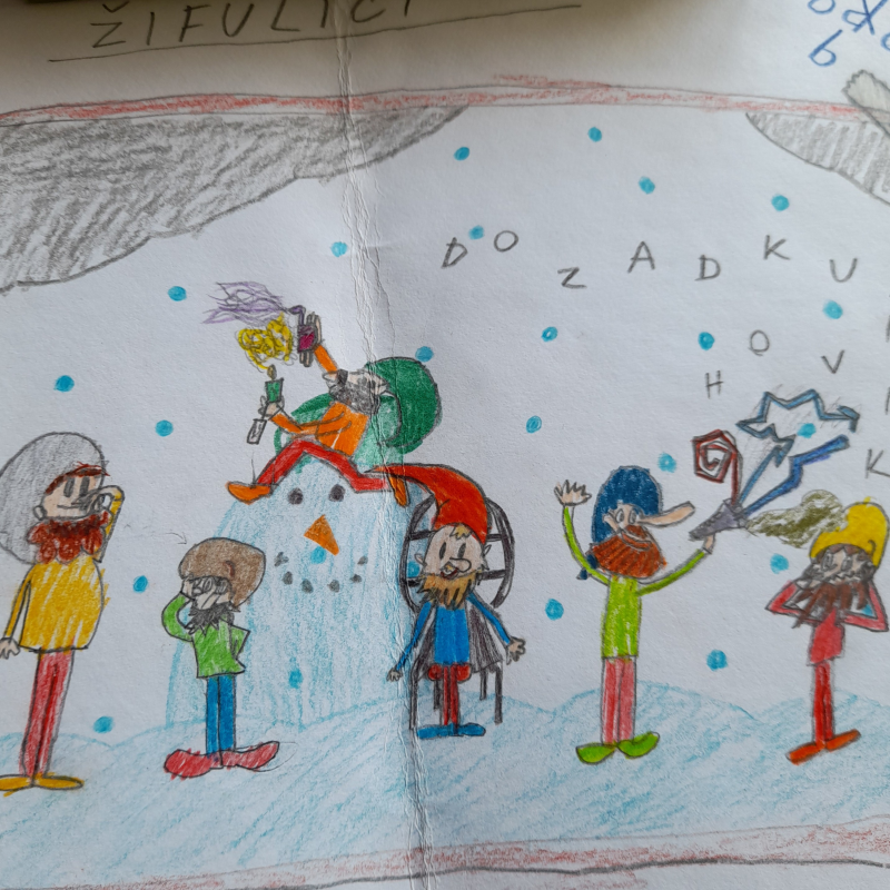 Obrázek epizody O tom, jak Kamínek Ramínek říkal slova, která se neříkají