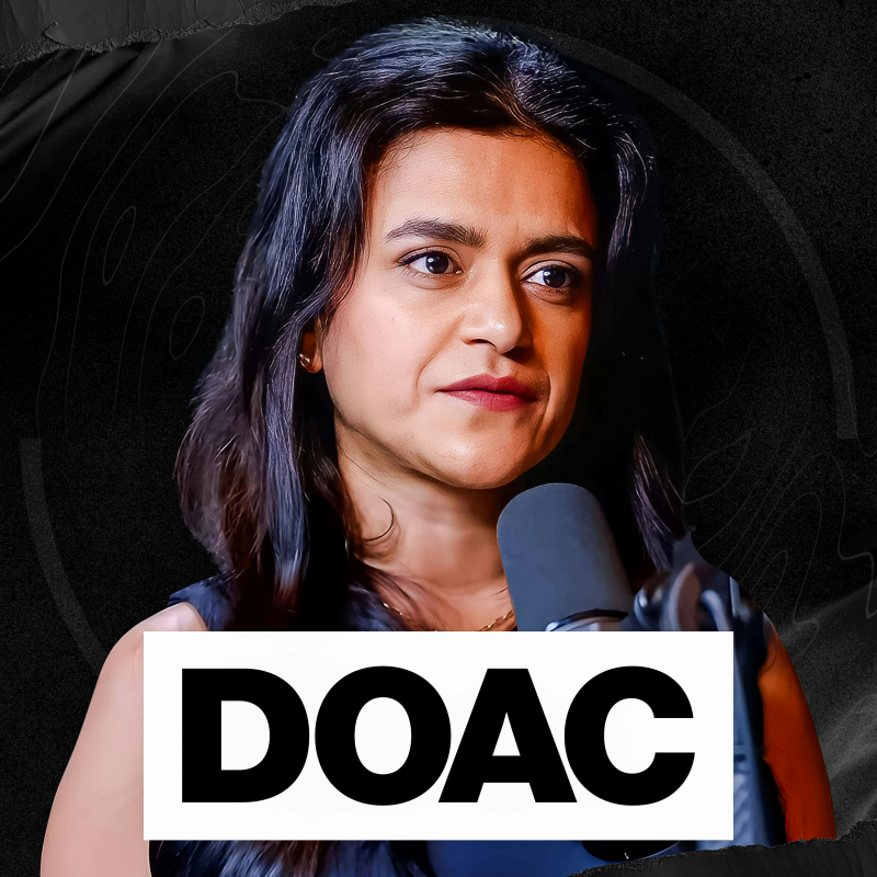 Obrázek epizody No.1 Neuroscientist: Why You Should Always Look Into Someone’s Left Eye! & How Stress Leaks Through Skin, Is Contagious & Gives You Belly Fat! Dr. Tara Swart