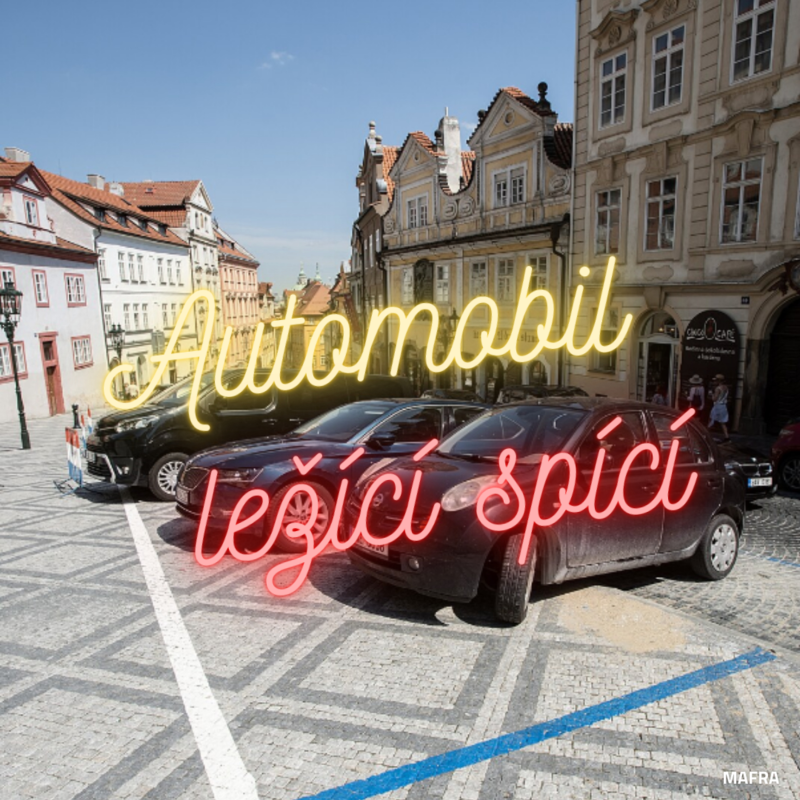 Obrázek epizody IV/23. Automobil ležící spící