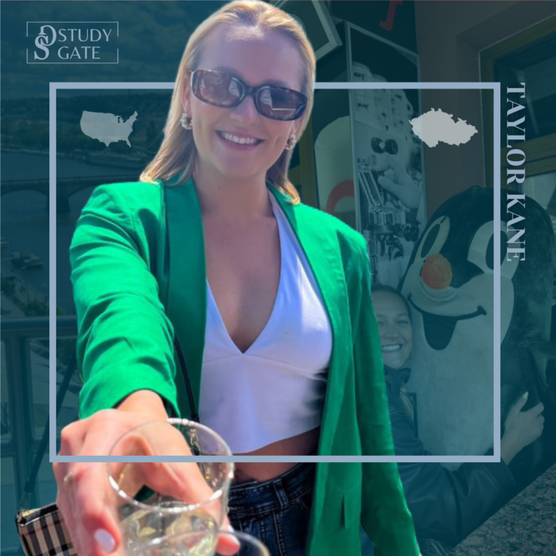 Obrázek epizody Taylor Kane: Learning Czech is a sign of respect! "Kočka" is my favorite word.