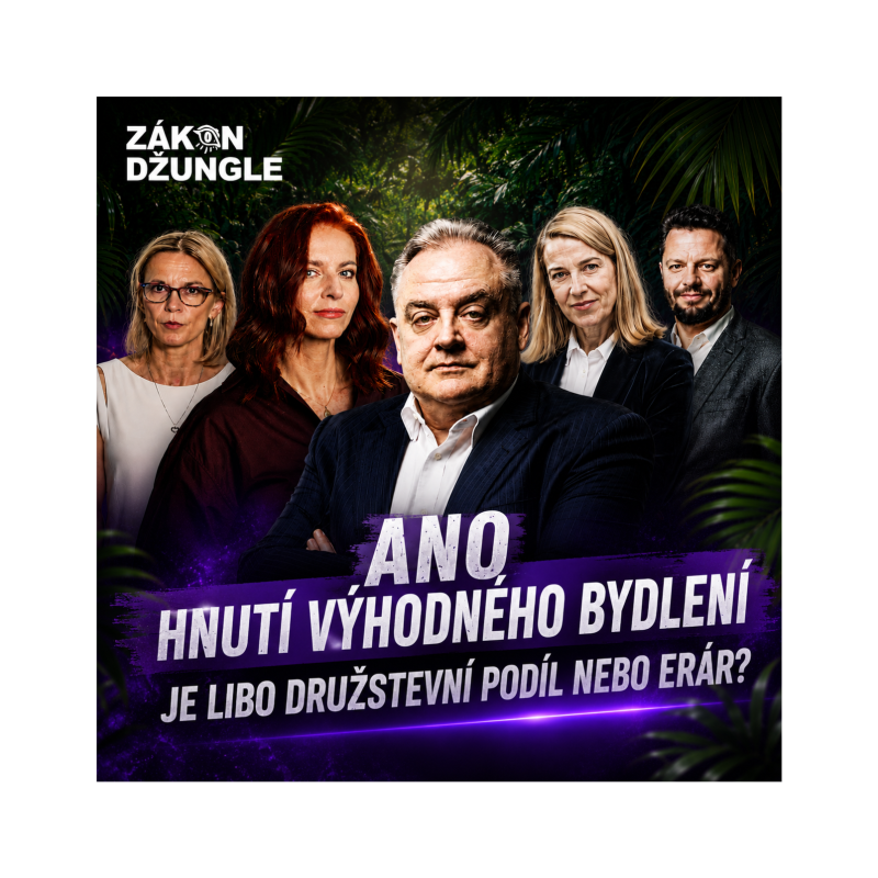 Obrázek epizody ANO - hnutí výhodného bydlení. Je libo družstevní podíl nebo levný erár?