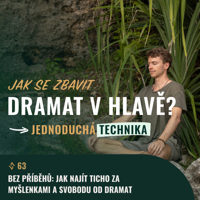 Obrázek epizody #63 Bez příběhů: Jak najít ticho za myšlenkami a svobodu od dramat