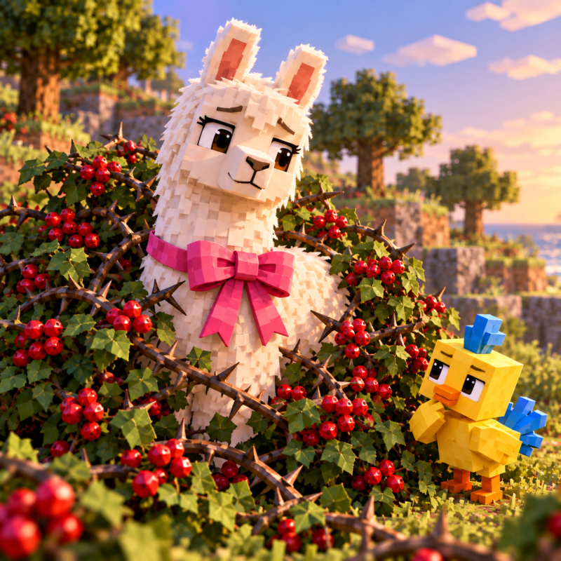 Obrázek epizody Kapitola 92 - Keře, které nechtěly pustit | Karlíkovy minecraftické pohádky (Kniha 2)