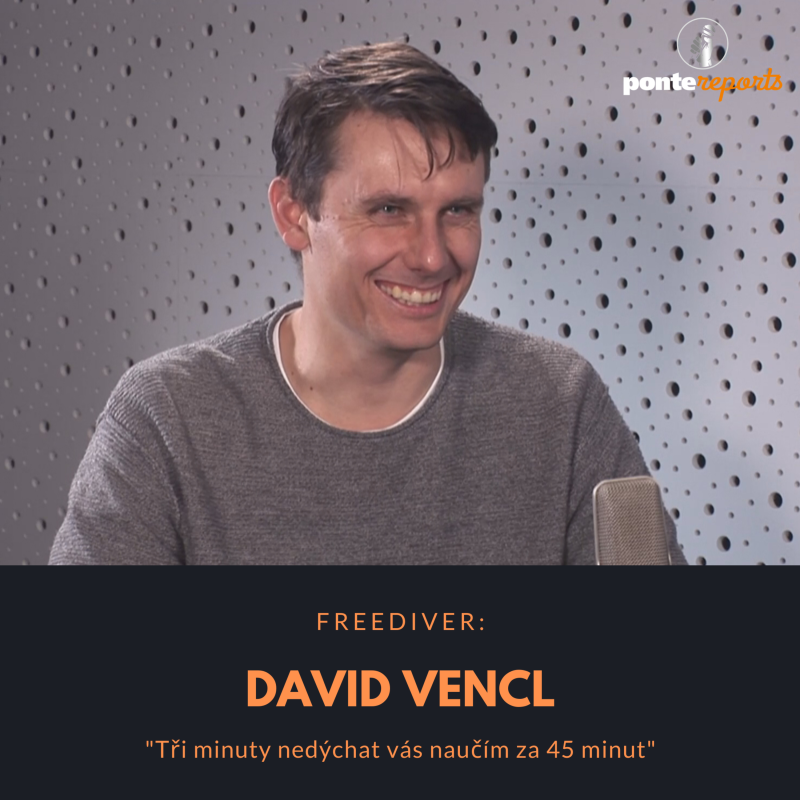 Obrázek epizody David Vencl – freediver: Tři minuty nedýchat vás naučím za 45 minut