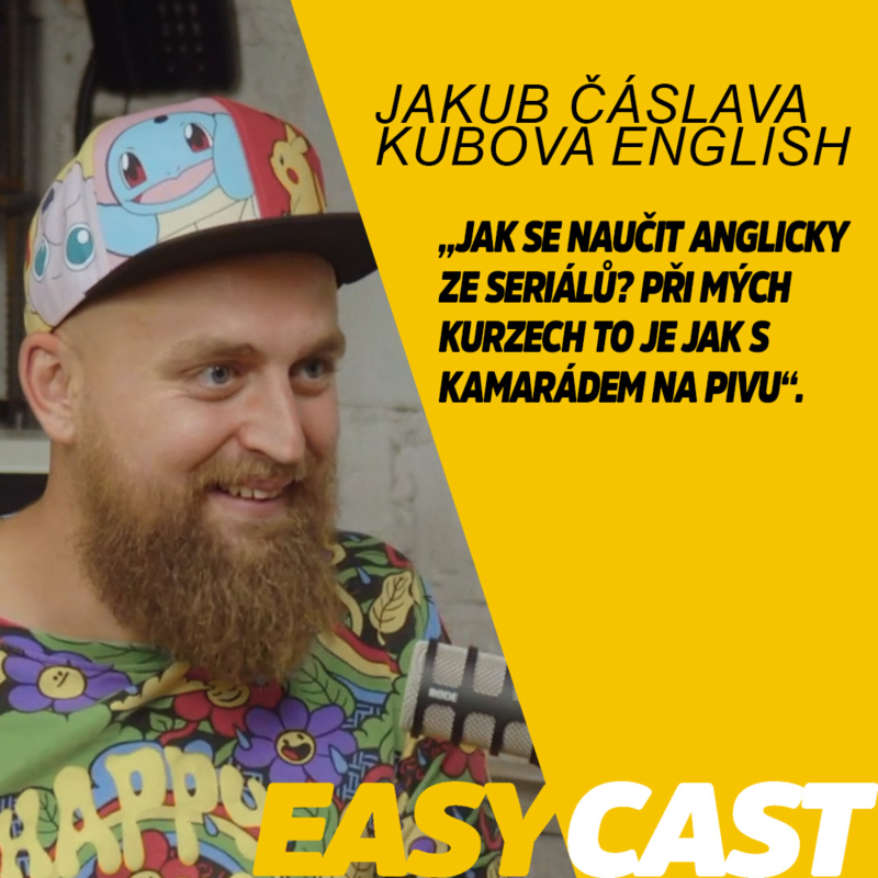 Obrázek epizody Kubova English - Stávám se životním koučem svých žáků, mluvím s lidmi bez filtru #EasyCast #Kotak