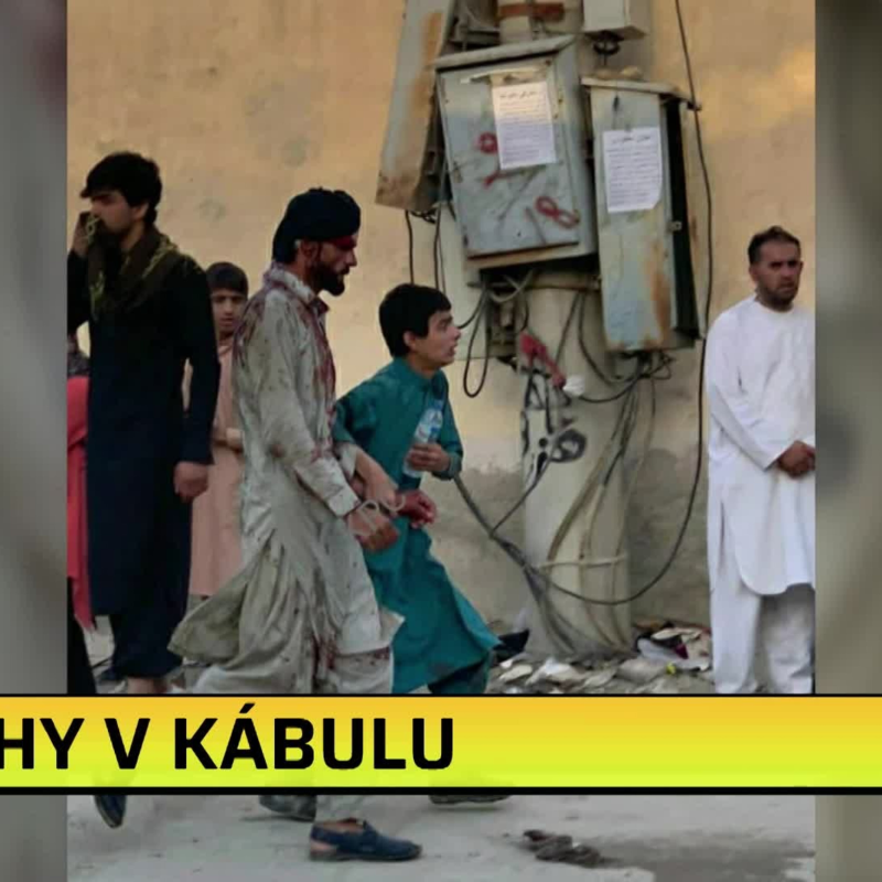 Obrázek epizody Na kábulském letišti je 13 mrtvých včetně vojáků