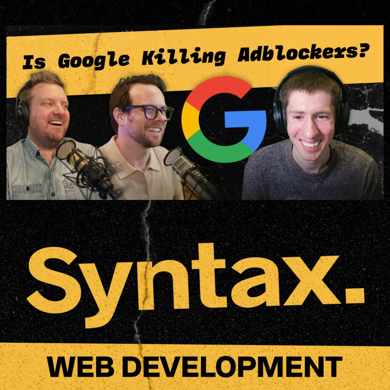 Obrázek epizody 755: Chrome Extensions and Ad Blockers VS Google with Oliver Dunk