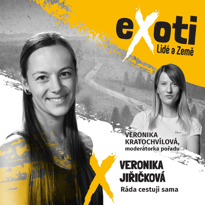 Obrázek epizody Veronika Jiřičková: Každý by měl občas cestovat úplně sám