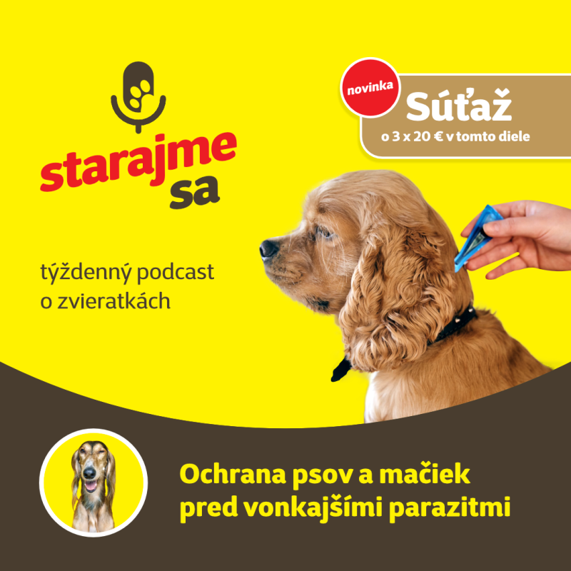 Obrázek epizody Psy: Ochrana psov a mačiek pred vonkajšími parazitmi