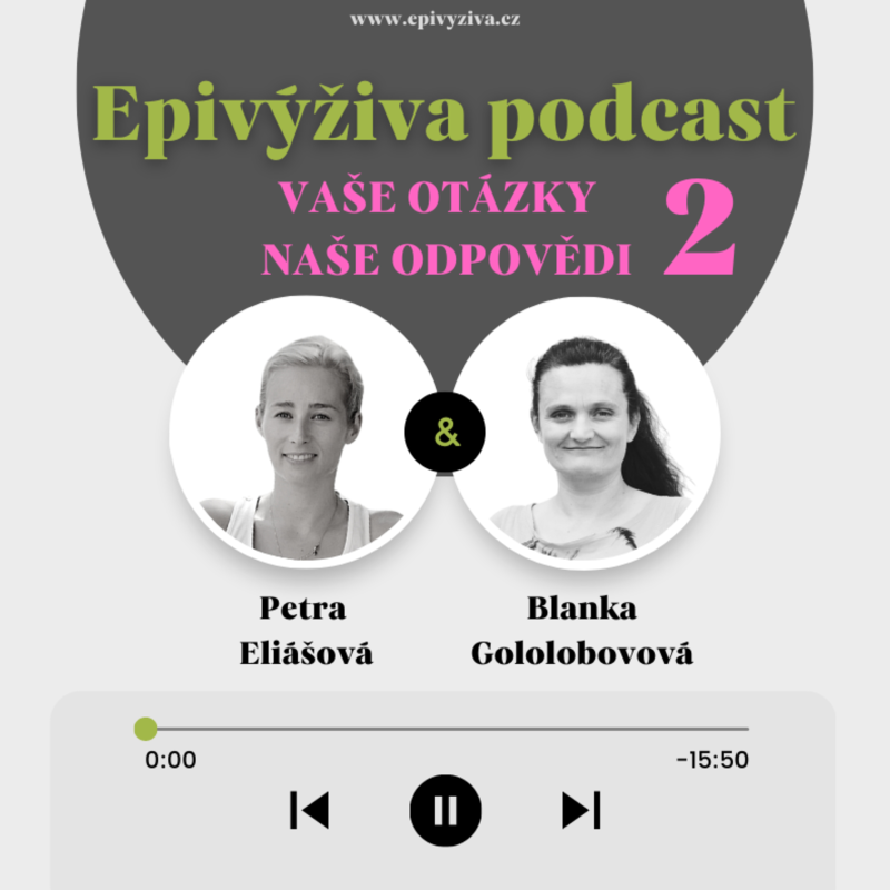 Obrázek epizody #16 VAŠE OTÁZKY & NAŠE ODPOVĚDI (II) / EPIVÝŽIVA podcast