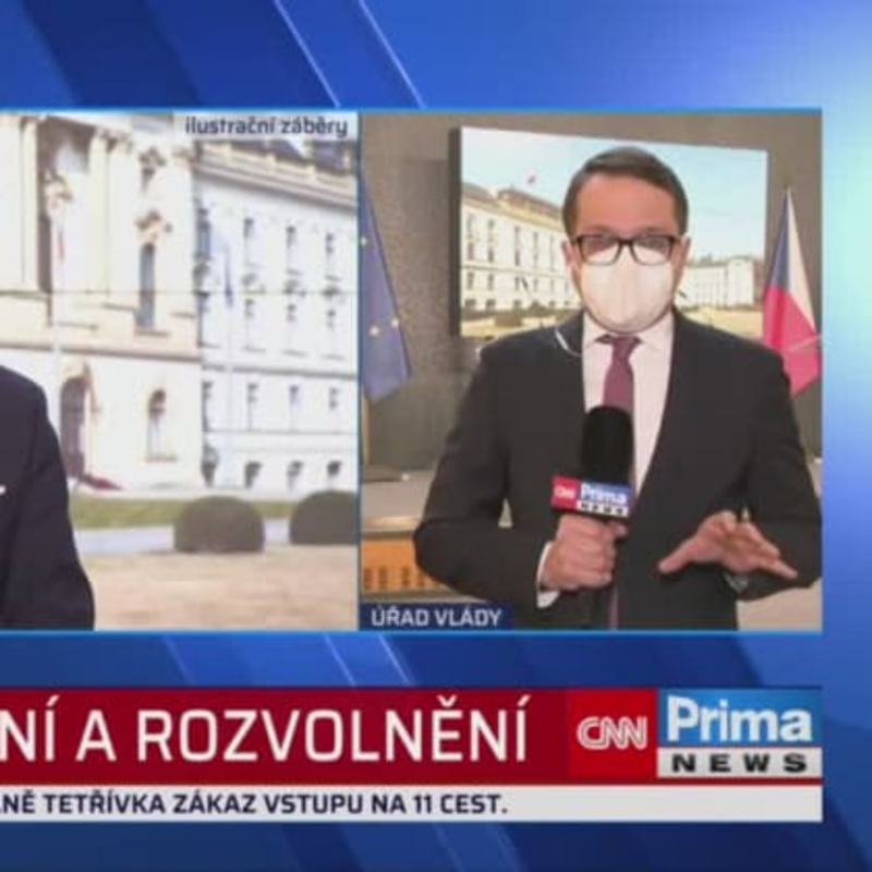 Obrázek epizody Vláda o testování a rozvolnění