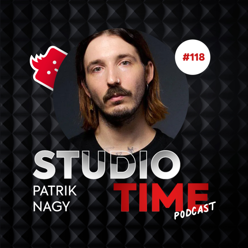 Obrázek epizody Patrik Nagy ve Studiotime #118: „Odejít z práce kvůli kapele pro mě bylo jako opustit mámu."