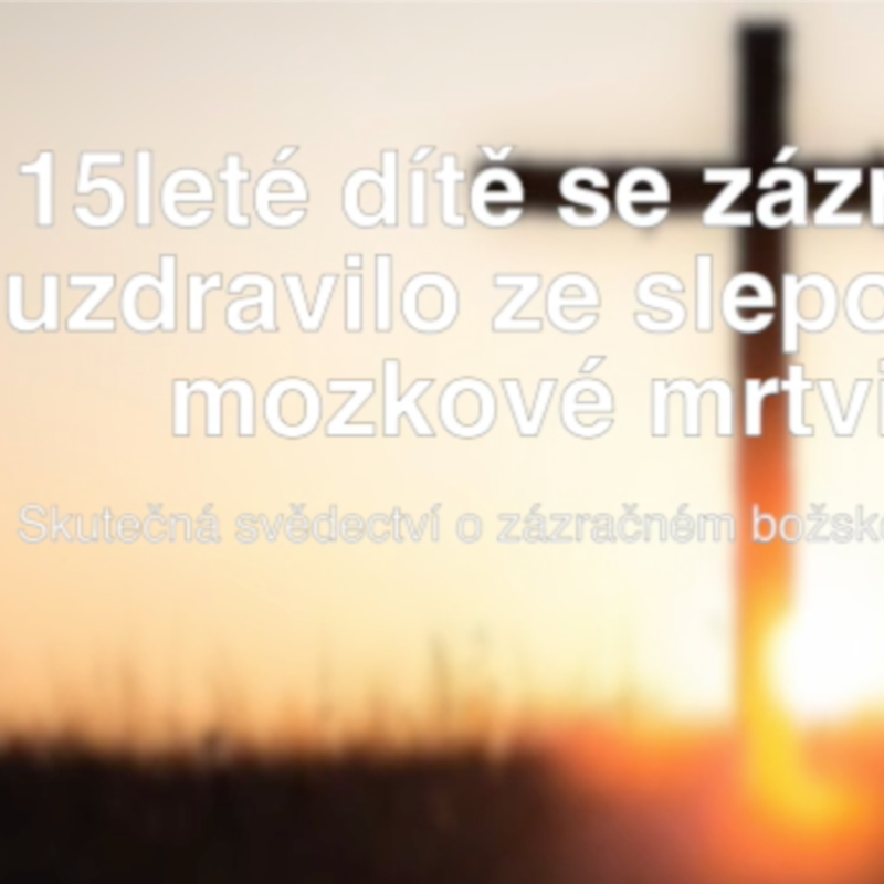 Obrázek epizody Najednou přestal syn vidět.