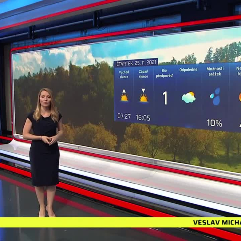 Obrázek epizody Počasí 25.11.2021 09:20