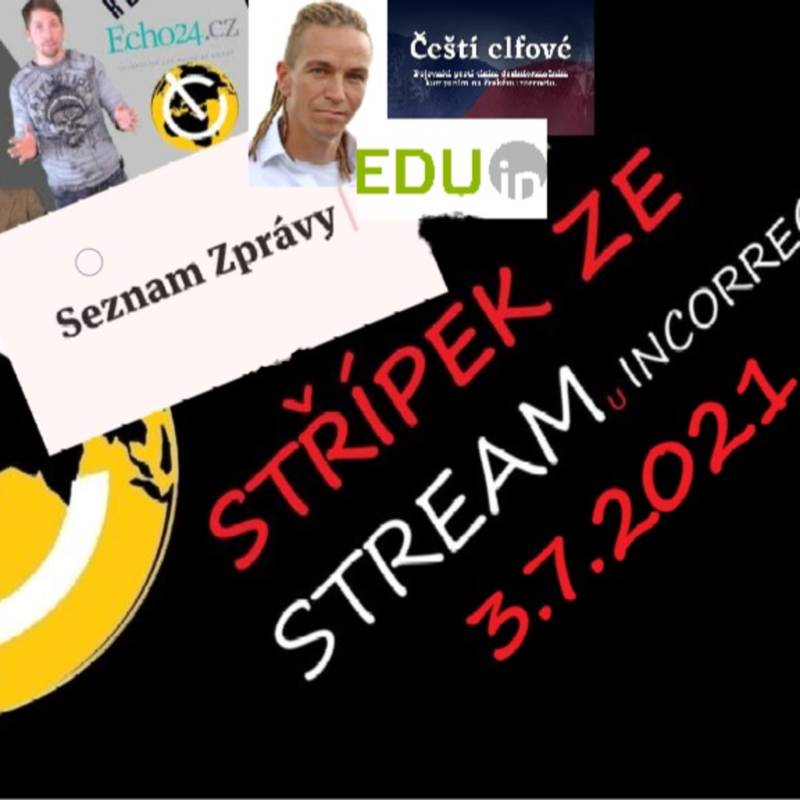 Obrázek epizody Elf Kučík, Seznam zprávy, Piráti, Cemper, cenzura, vzájemné propojení - záznam ze streamu 3.8.2021