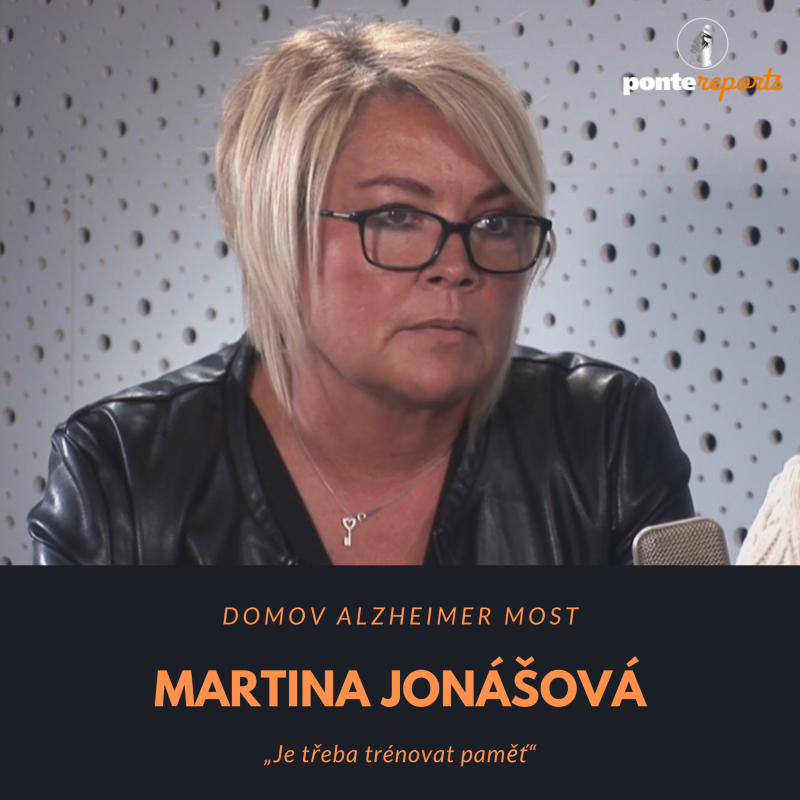 Obrázek epizody Martina Jonášová – Domov Alzheimer Most: Je třeba trénovat paměť