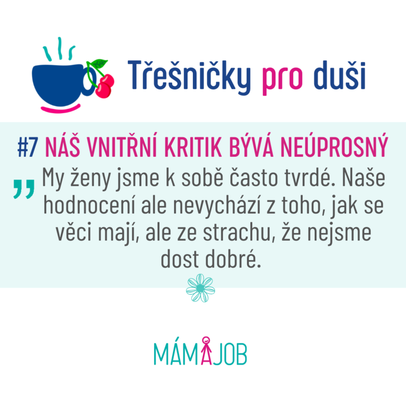 Obrázek epizody #7 Náš vnitřní kritik bývá neúprosný. Mít rád sám sebe je však pocit, který Vám nikdo jiný nedá