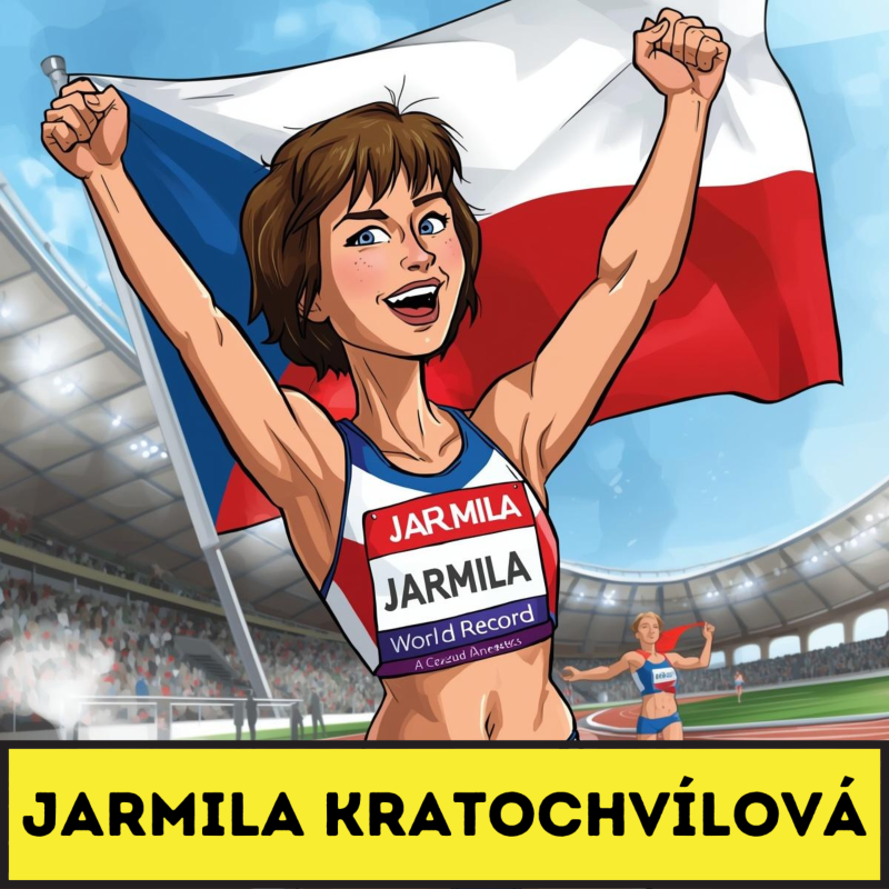 Obrázek epizody #21 Jarmila Kratochvílová: "Mým dopingem bylo maso, za světový rekord jsem dostala 3 tisíce korun."