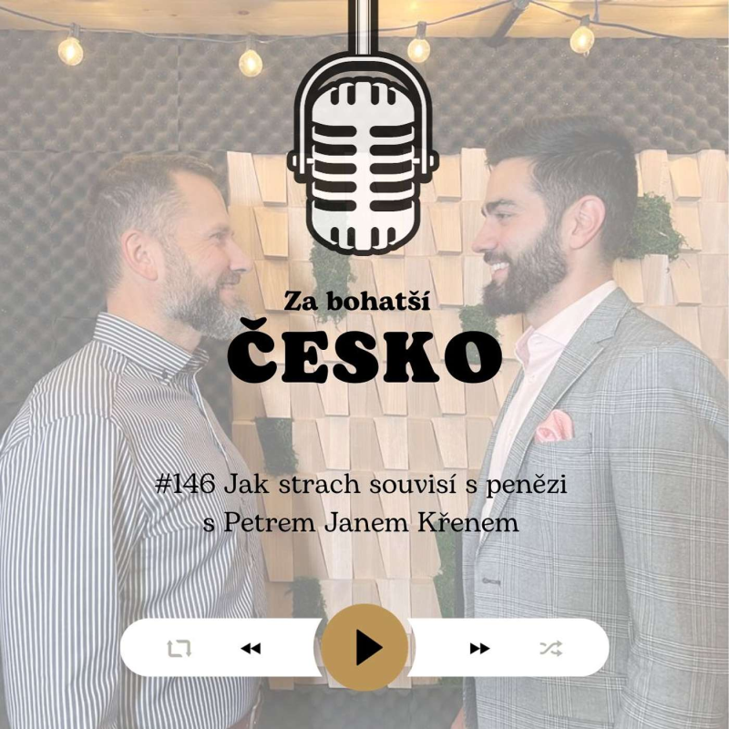 Obrázek epizody #146 Jak strach souvisí s penězi s Petrem Janem Křenem
