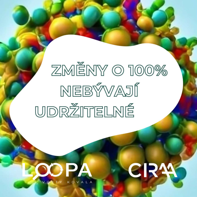 Obrázek epizody Okamžitá změna o 100% není udržitelná. Zaměřme se na to, co umíme ovlivnit nejsnáze