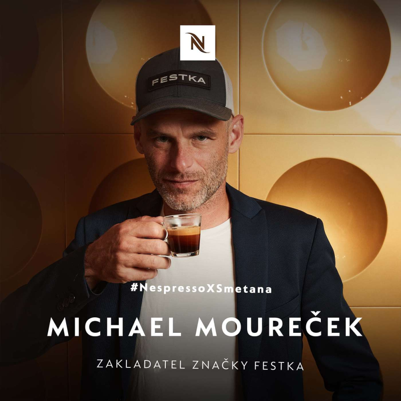 Obrázek epizody #NespressoXSmetana #12 Michael Moureček, zakladatel značky Festka