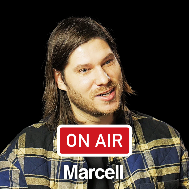 Obrázek epizody Marcell ON AIR: „Kdo chce prorazit venku, ať tam hlavně žije a klidně dělá za barem."