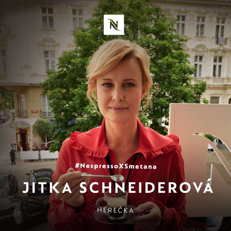 Obrázek epizody #NespressoXSmetana #04 Jitka Schneiderová, herečka