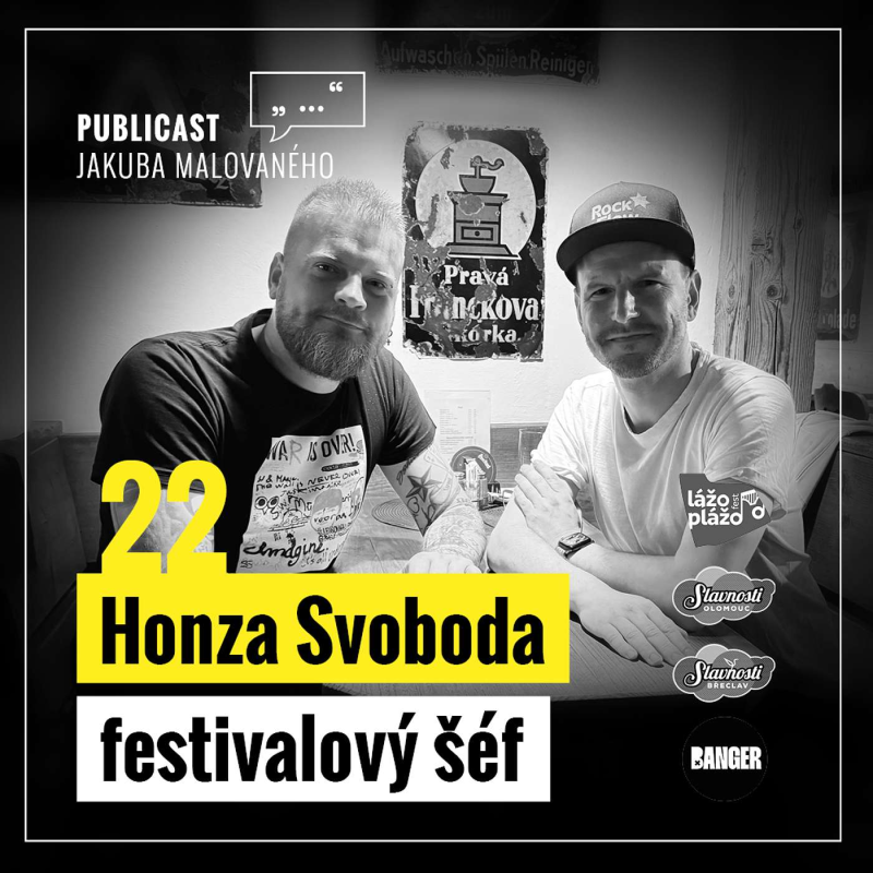Obrázek epizody Publicast #22: Honza Svoboda | festivalový šéf