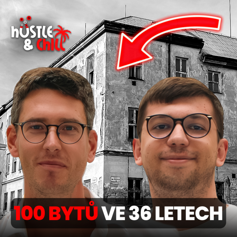 Obrázek epizody VLASTNÍ 100 NEMOVITOSTÍ V HODNOTĚ 150 MILIONŮ KČ. Pasivní příjem 700.000,- Kč. Investor Libor Váka