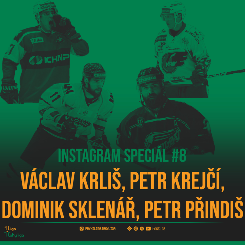 Obrázek epizody 1. Liga, taky liga IG Speciál #8: Petr Krejčí, Dominik Sklenář, Václav Krliš, Petr Přindiš