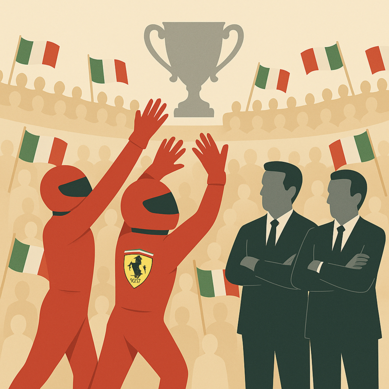 Obrázek epizody Příští rok je náš! Nekonečný příběh Ferrari | EisKingpedie 1.