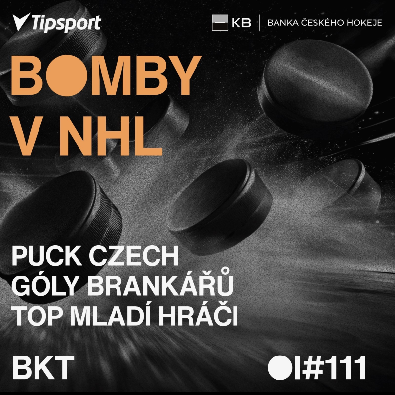 Obrázek epizody BOMBY V NHL #111 | Puck Czech, góly brankářů a TOP mladí hráči