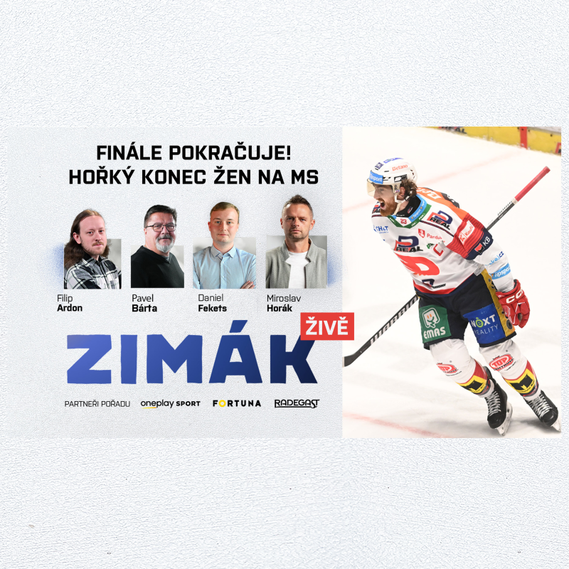 Obrázek epizody Zimák ŽIVĚ | Co může ovlivnit změny na Spartě, rošády čekejte i v Pardubicích