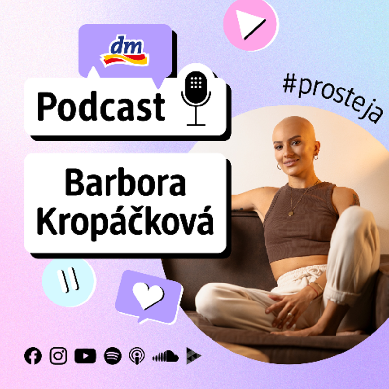Obrázek epizody #60 #prosteja Barbora Kropáčková o svém životě s alopecií