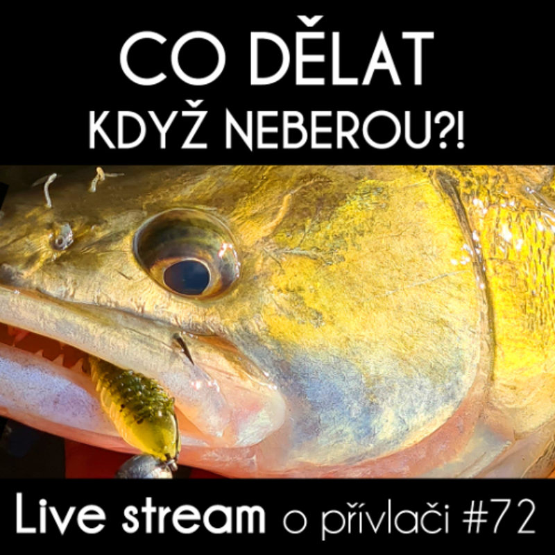 Obrázek epizody Přívlač Live #72 - Co dělat, když neberou?