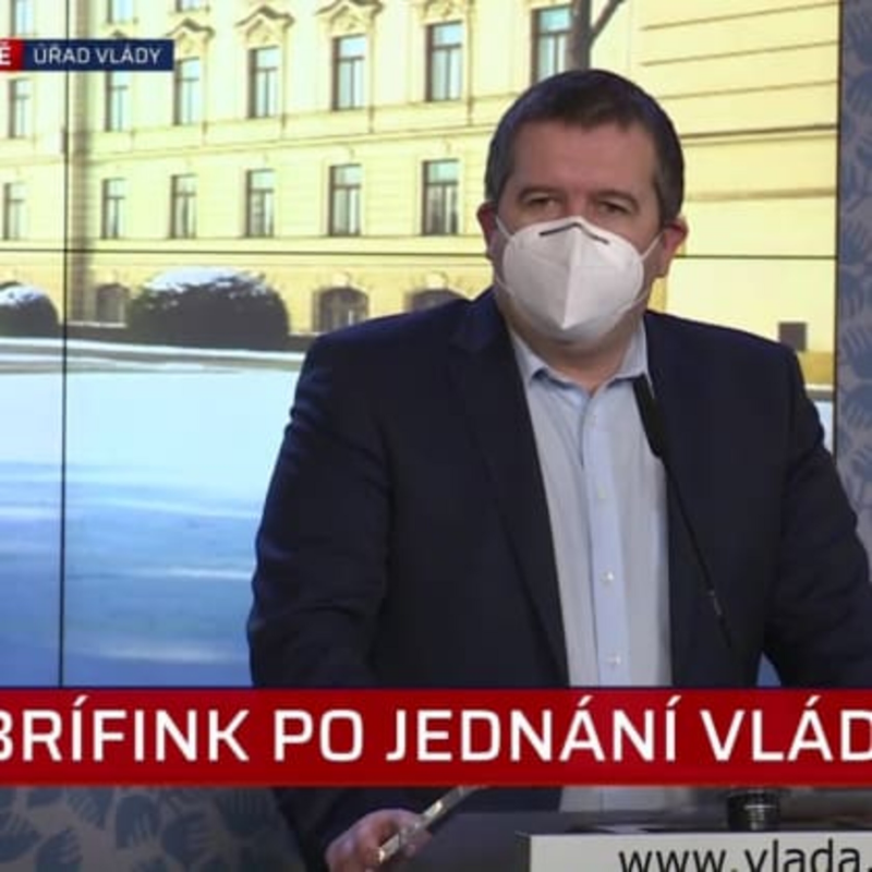 Obrázek epizody Tisková konference po jednání vlády 8.2.2021