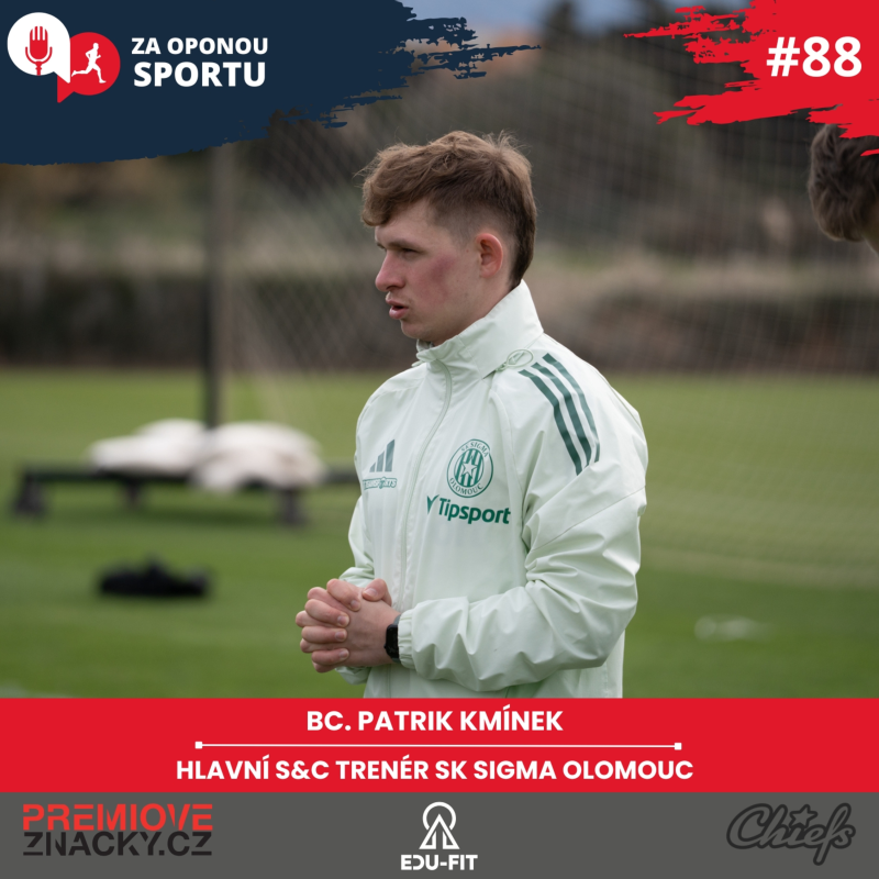 Obrázek epizody Za oponou sportu #88 - Bc. Patrik Kmínek - Hlavní S&C trenér SK Sigma Olomouc