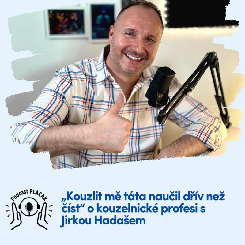 Obrázek epizody „Kouzlit mě táta naučil dřív než číst“ o kouzelnické profesi s Jirkou Hadašem