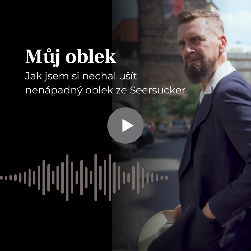 Obrázek epizody #132 Můj oblek: Jak vzniká oděv, který si nekoupíte?