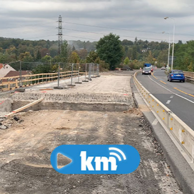 Obrázek epizody Most přes Huťskou na Kladně se zpožděním – omezení bude i přes zimu