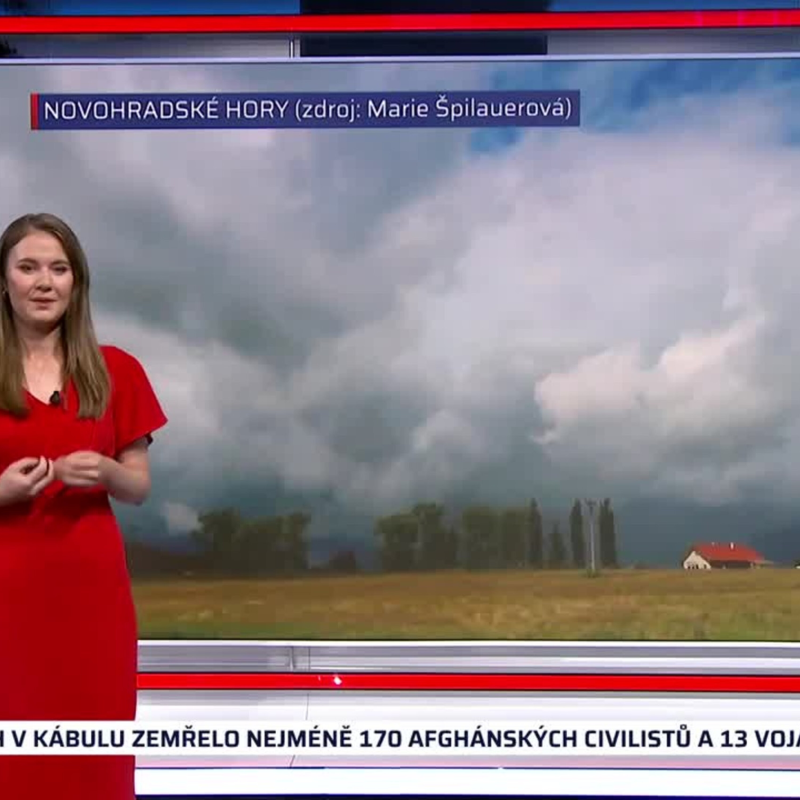 Obrázek epizody Počasí 27.8.2021 20:10