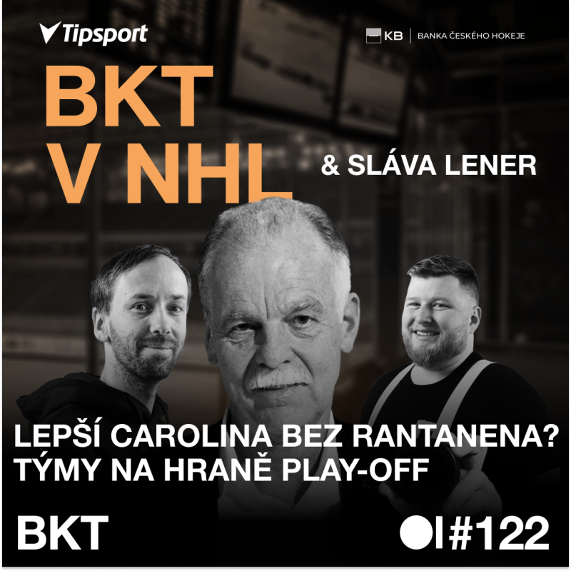 Obrázek epizody BKT V NHL #122 | Krachuje Detroitu Yzerplan? Tvrdé hity na Chytila s Kulichem a suspendace Ekblada