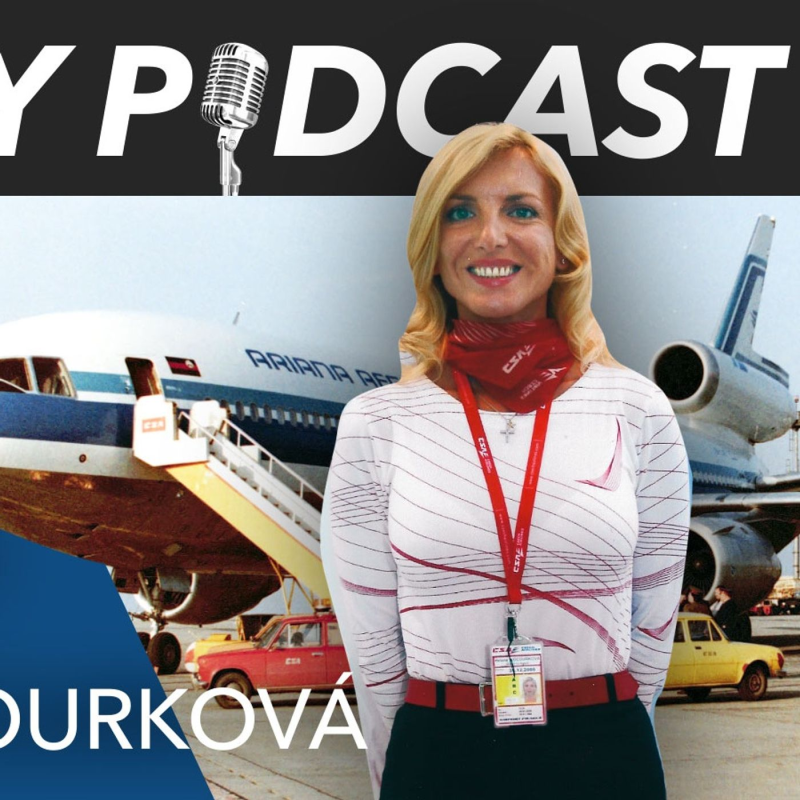 Obrázek epizody POZEMNÍ LETUŠKA "Na letišti v Praze jsem zažila Pan Am, 11. září, islandskou sopku i Karla Gotta"