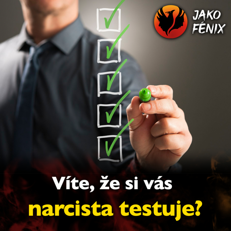 Obrázek epizody Víte, že si vás narcista testuje?