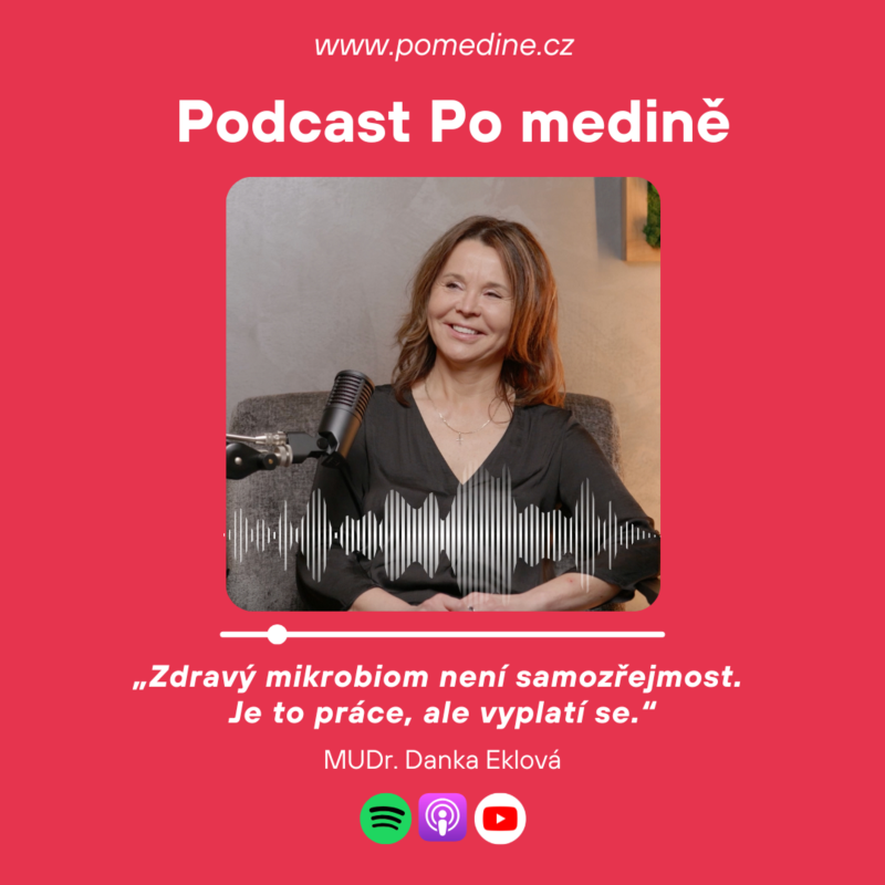 Obrázek epizody #70 MUDr. Danka Eklová: „Zdravý mikrobiom není samozřejmost. Je to práce, ale vyplatí se.“