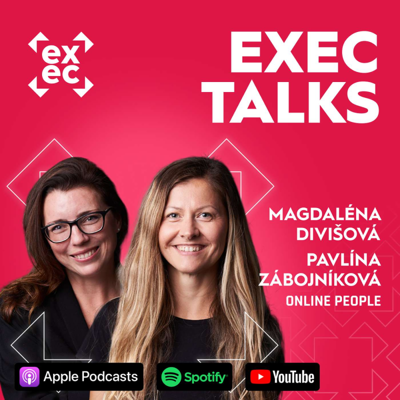 Obrázek epizody #75 exec talks: Magdaléna Divišová & Pavlína Zábojníková (Online People) – Hiring jako strategické rozhodnutí. Kolik stojí špatný člověk na klíčové pozici a jak to dělat jinak