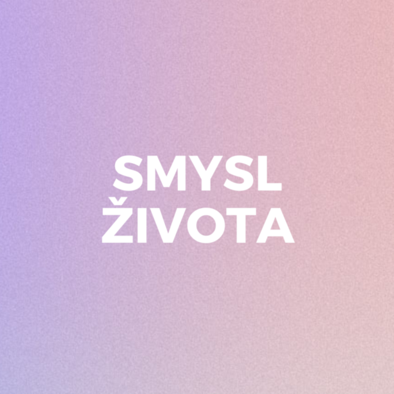 Obrázek epizody SMYSL ŽIVOTA