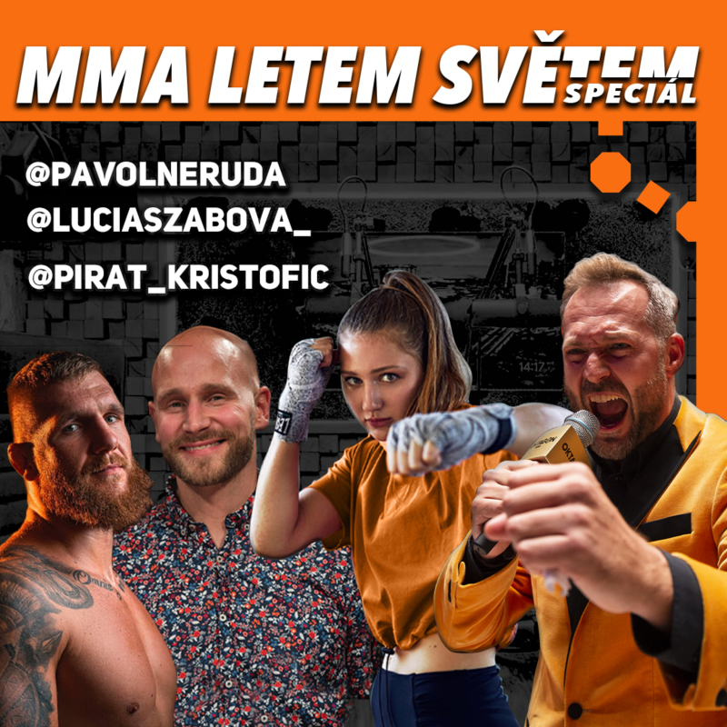 Obrázek epizody MMA LETEM SVĚTEM - pokec s tátou Nerudou, Silent Zabijákem a Pirátem z Karibiku