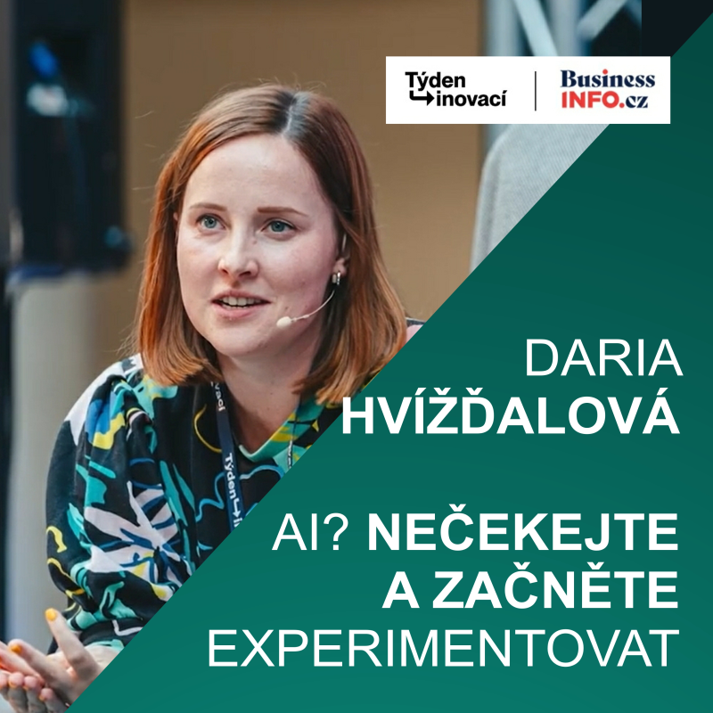 Obrázek epizody 02. Na nic nečekejte a začněte s AI experimentovat říká expertka Daria Hvížďalová