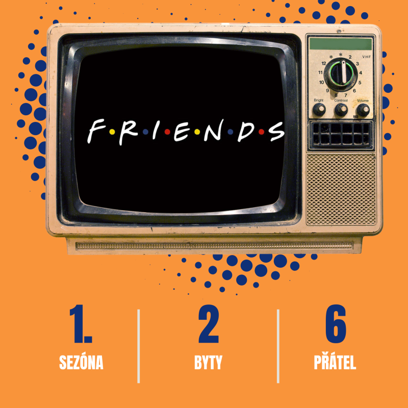Obrázek epizody Ten se začátkem druhé série - Přátelé (S02E01-08)